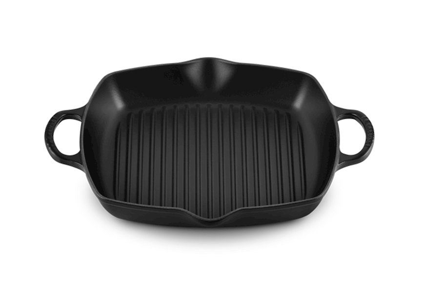 Square grill Evolution cast iron black Le Creuset