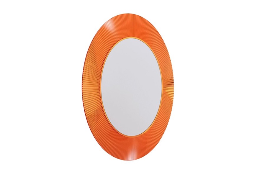 Specchio All Saints colore arancio tangerine Kartell