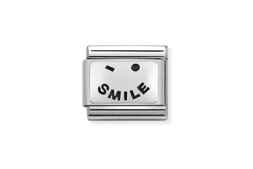 Smile Composable acciaio e argento Nomination