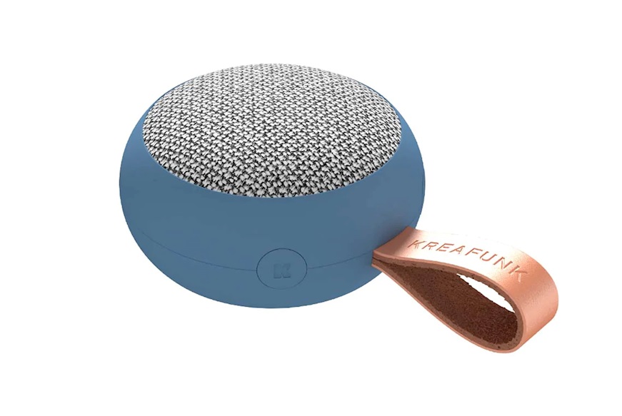 Bluetooth speaker aGO II Fabric River Blue Kreafunk