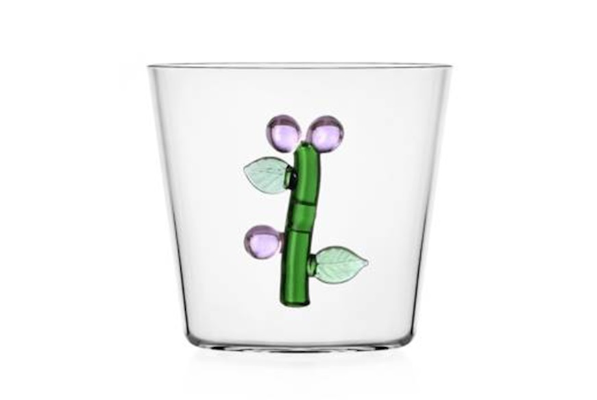 Bicchiere tumbler Botanica Fiore Rosa Ichendorf