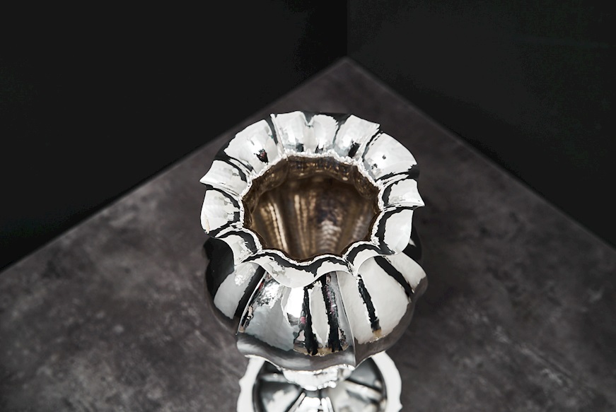 Vaso argento in stile Settecento Selezione Zanolli