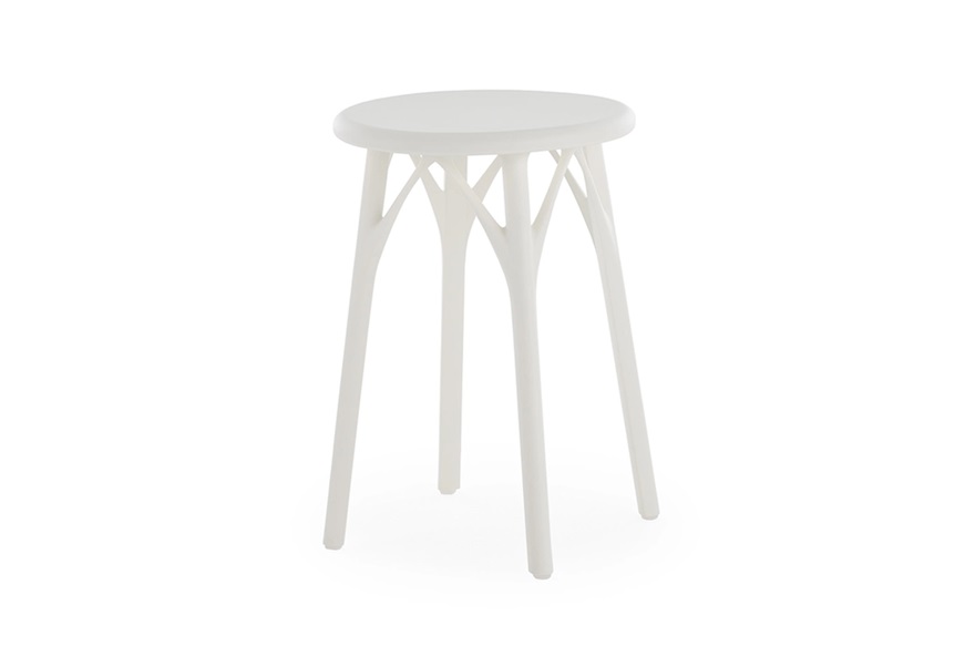 Set of Stools A.I. white 2 pieces Kartell