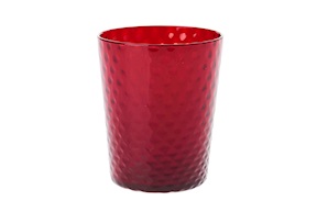 Bicchiere tumbler Veneziano rosso