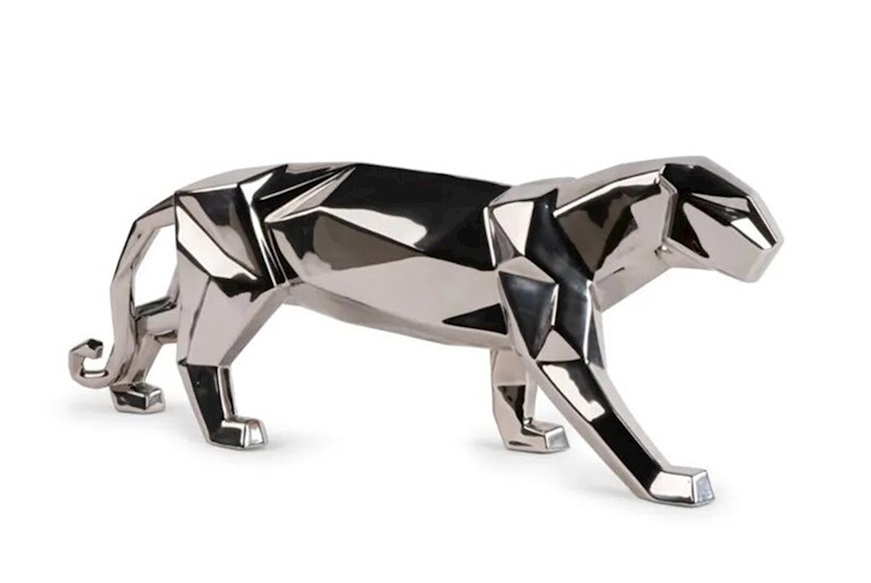 Panther porcelain silver Lladro'