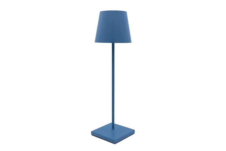Lampada da tavolo Poldina colore Blue Avio Zafferano