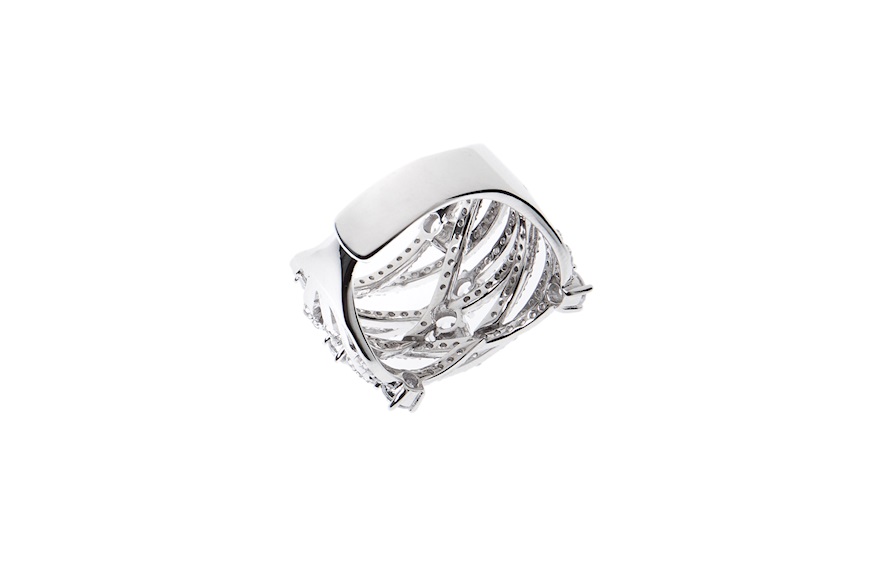 Anello Luce argento con cubic zirconia Sovrani