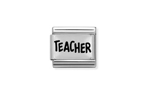 Teacher Composable acciaio e argento