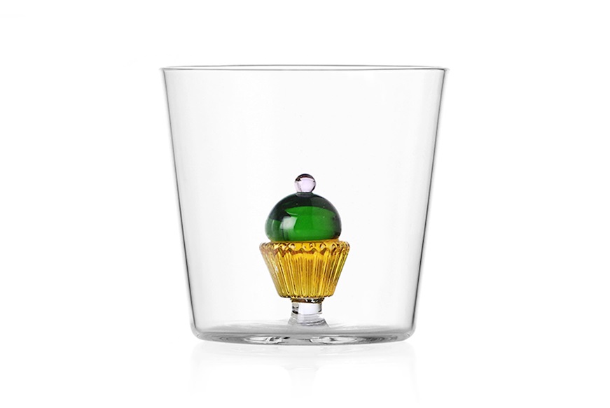 Bicchiere tumbler Sweet and Candy Pasticcino Verde Ichendorf