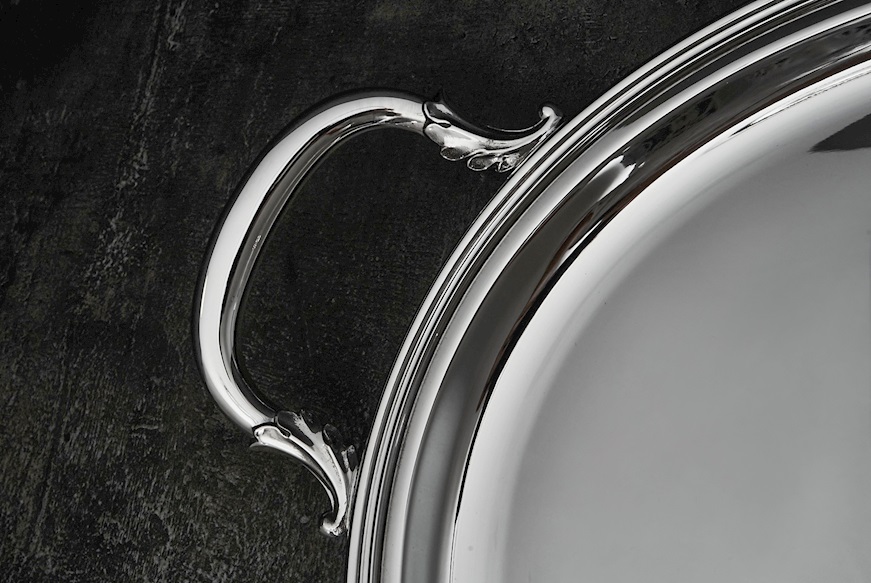 Tray silver in English style Selezione Zanolli