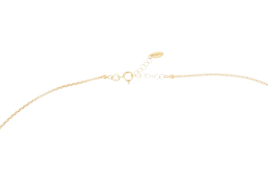 Collana argento dorato con perle Selezione Zanolli