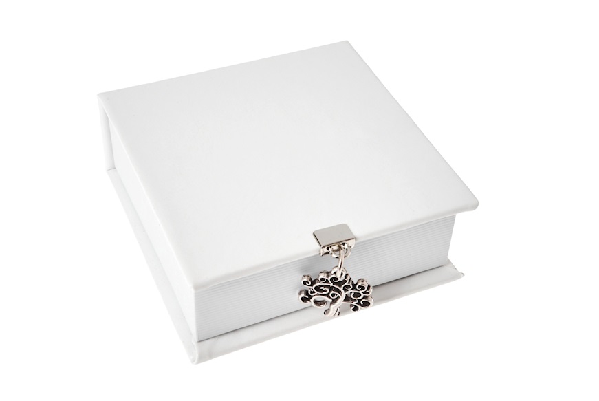 Jewelery Box White with Tree of Life closure Selezione Zanolli