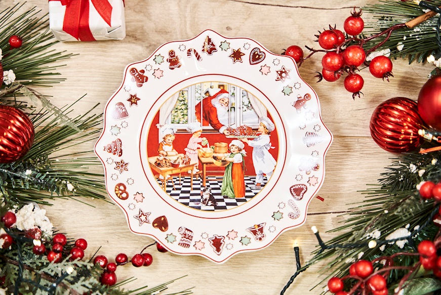 Plate Annual Christmas Edition porcelain 2023 Villeroy & Boch