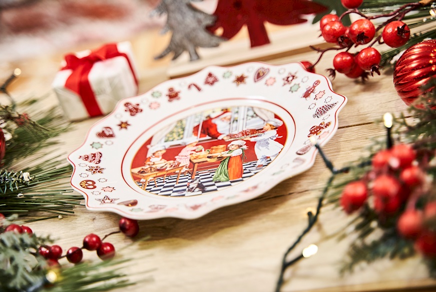 Plate Annual Christmas Edition porcelain 2023 Villeroy & Boch