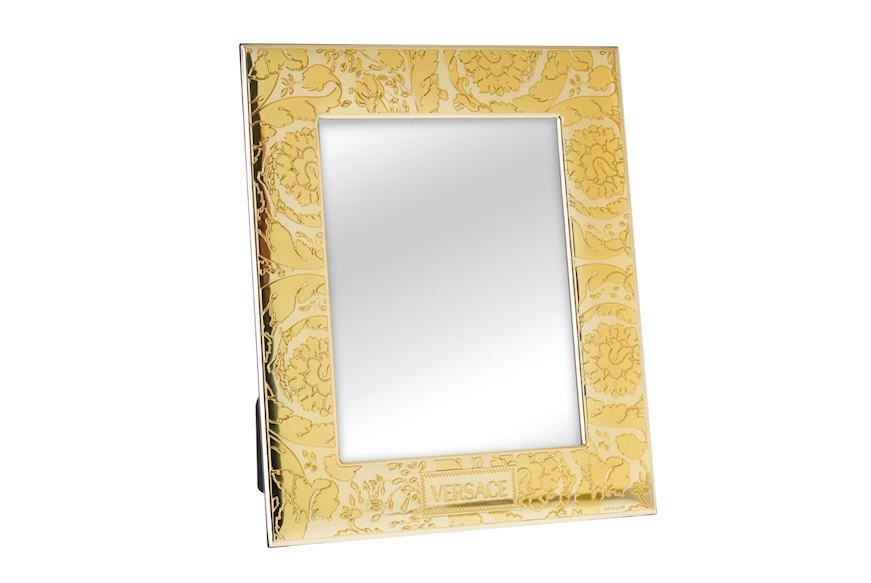 Cornice portafoto Frames argento bilaminato oro Versace