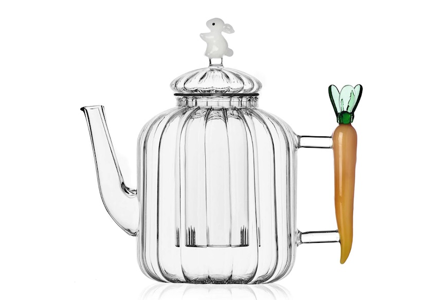 Teapot Vegetables Carrot and White Rabbit Ichendorf