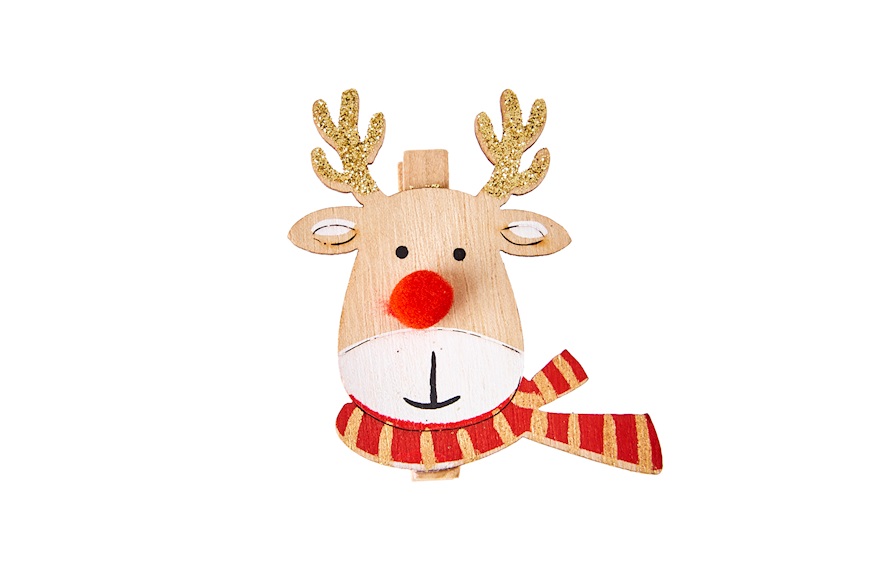 Christmas Gift Tag Reindeer Selezione Zanolli