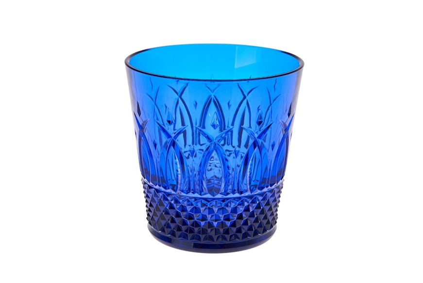 Bicchiere Italia blu royal Mario Luca Giusti