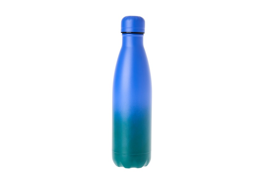 Bottiglia termica acciaio Gradient Verde e Blu Chilly's Bottles