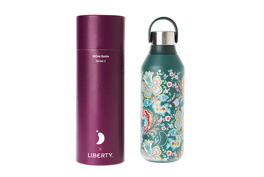 Thermal bottle steel liberty percorso paisley Chilly's Bottles
