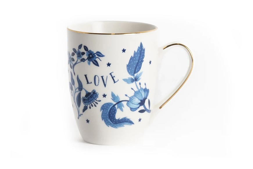 Mug La Tavola Scomposta porcelain Love Bitossi home