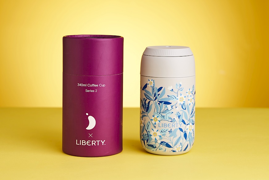 Thermal coffee cup steel liberty granito e fiori Chilly's Bottles