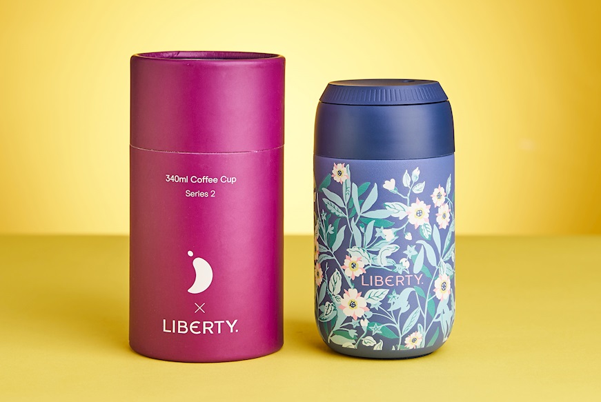 Thermal coffee cup steel liberty balena e fiori Chilly's Bottles