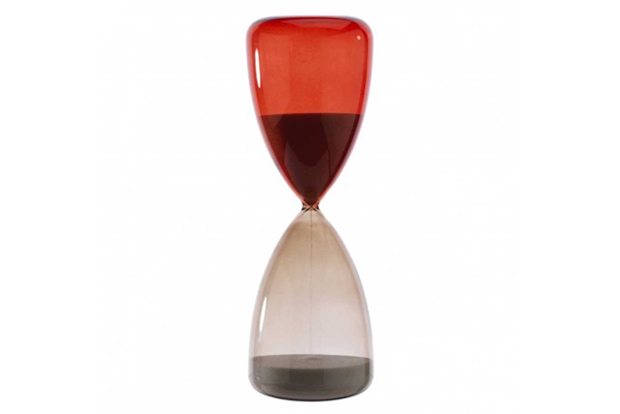 Hourglass red and marrone Selezione Zanolli