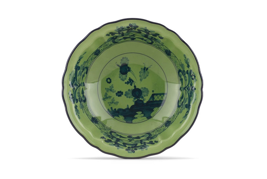 Bowl Oriente Italiano Malachi porcelain Richard Ginori