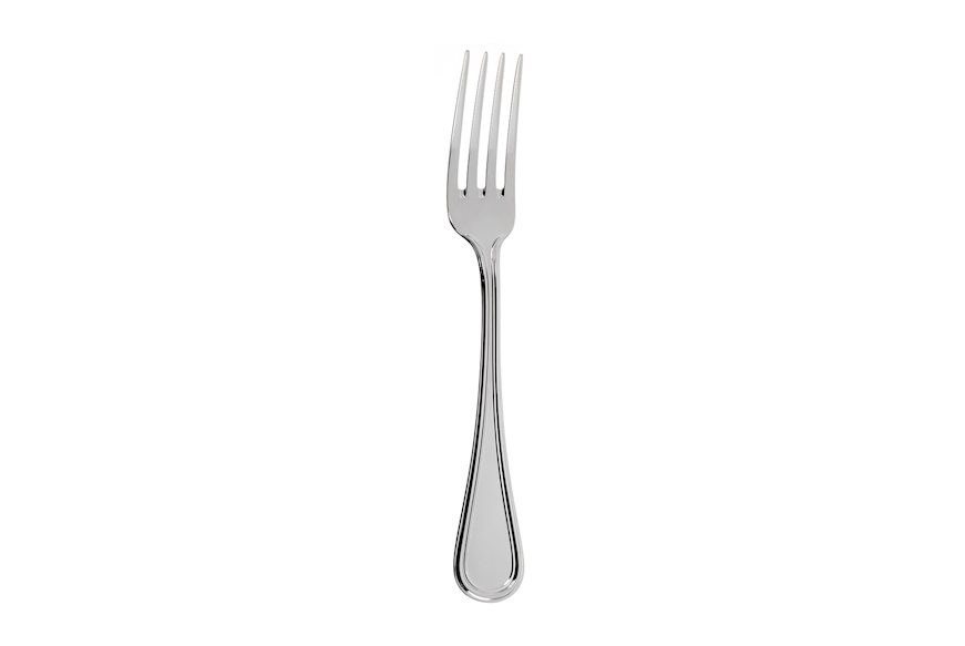 Baby cutlery set silver in English style Selezione Zanolli