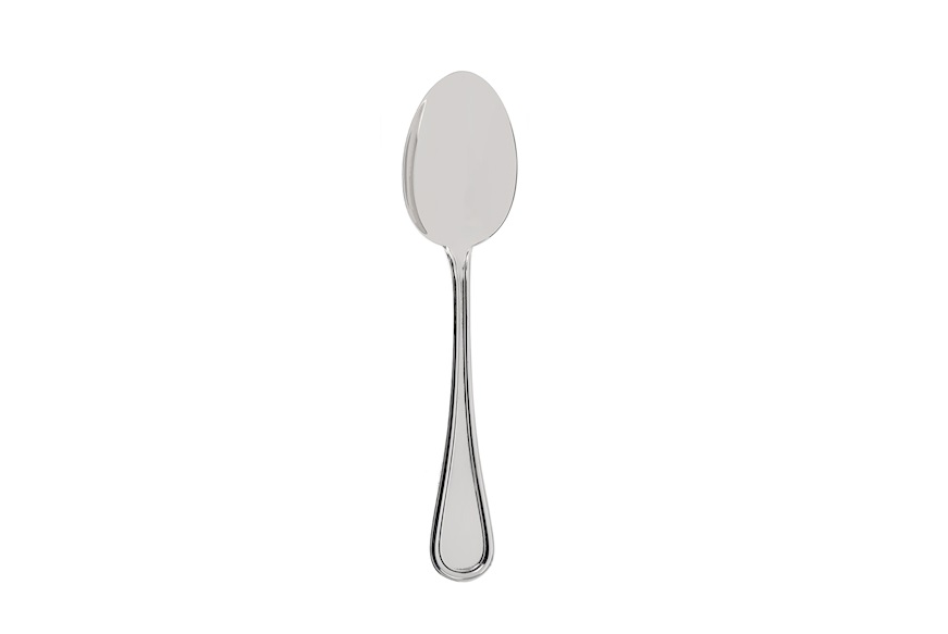 Baby cutlery set silver in English style Selezione Zanolli