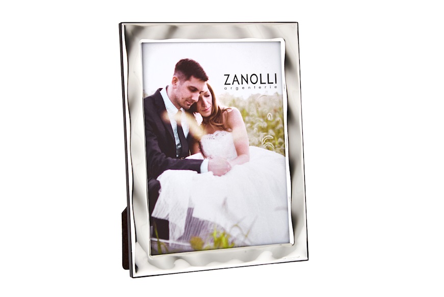 Picture Frame pvd Silver with thin band Selezione Zanolli