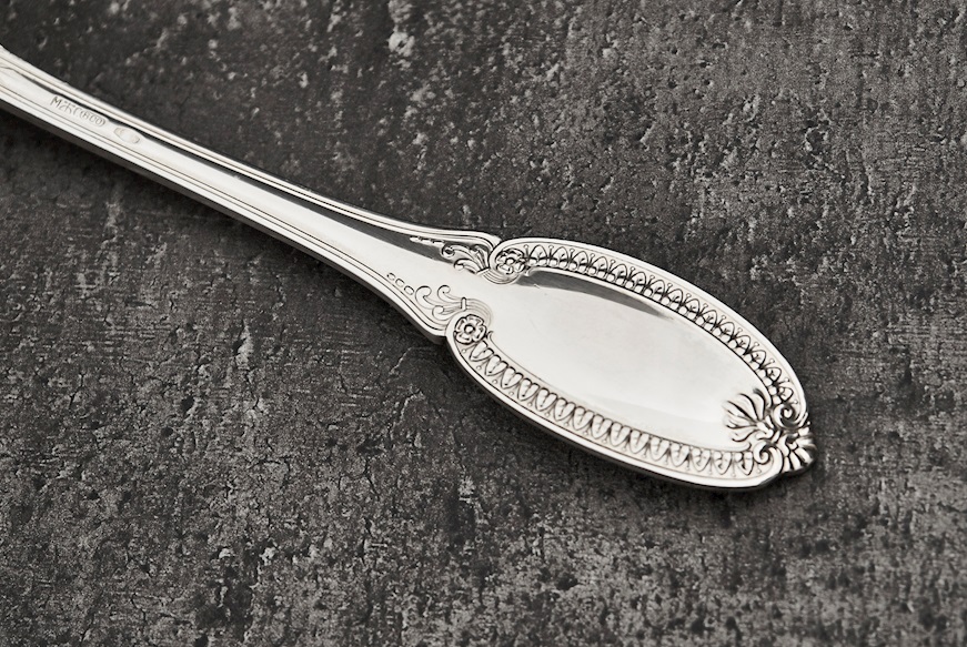 Cake knife silver in Empire style Selezione Zanolli
