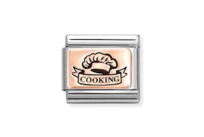 Cappello da Chef Composable acciaio e oro rosa