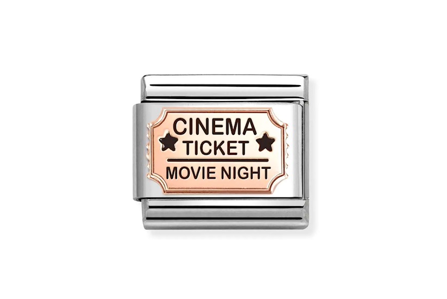 Biglietto Cinema Composable acciaio e oro rosa Nomination