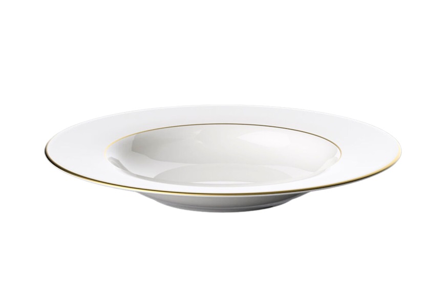 Soup plate Anmut Gold porcelain Villeroy & Boch