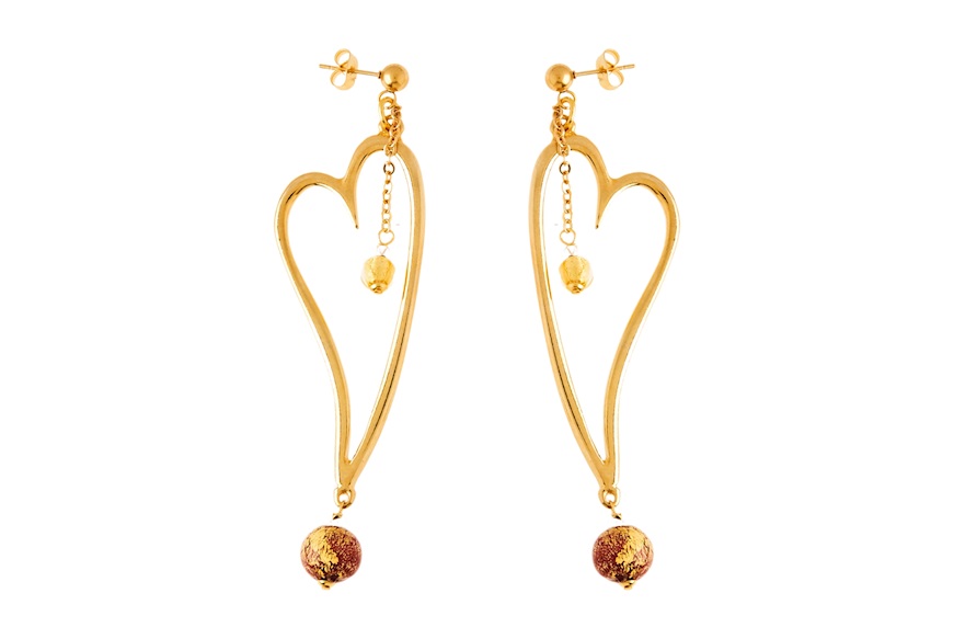 Earrings Tosca gold Antica Murrina
