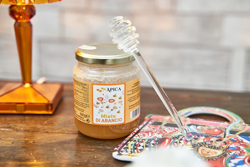 Honey spoon with sugared almonds Selezione Zanolli