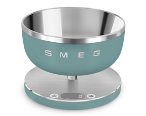 Bilancia da cucina Verde Smeraldo Opaco Smeg