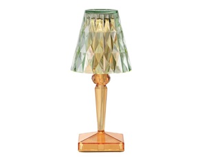 Lampada Battery verde arancione Kartell