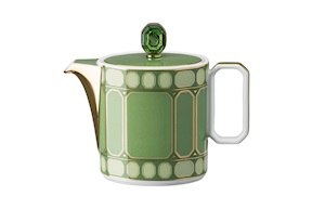 Lattiera Signum Fern porcellana Swarovski x Rosenthal