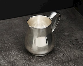 Lattiera argento 233 grammi periforme usato ricondizionato Zanolli Vintage