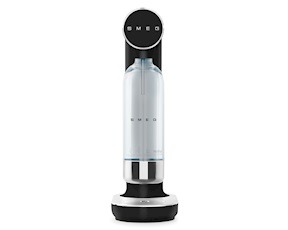 Gasatore d'acqua Nero Opaco Smeg