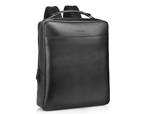 Zaino pelle nera Ottaviani