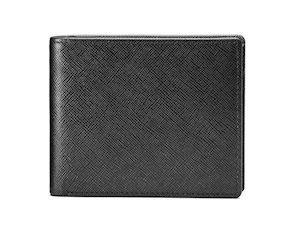 Portafoglio pelle nera Ottaviani