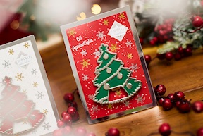 Idea regalo Natale Apribottiglia Albero di Natale rosso Selezione Zanolli