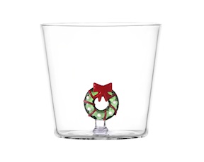 Idea regalo Natale Bicchiere tumbler Ghirlanda natalizia Christmas Tales Ichendorf