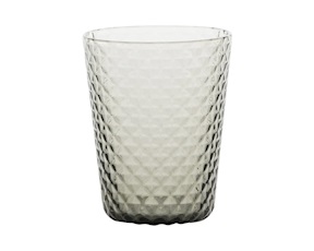 Bicchiere tumbler Isolano grigio Zafferano