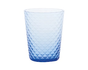 Bicchiere tumbler Isolano bluino Zafferano