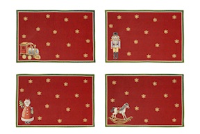 Idea regalo Natale Posto tavola gobelin Toy's Delight Anniversary 4 pezzi Villeroy & Boch